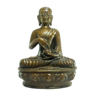 Old Stock Statue of Buddha Oxidized , Last Piece