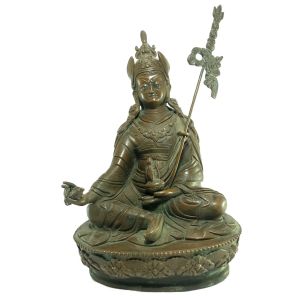  Old Stock Statue of Padmasambhava Oxidized , Last Piece 