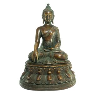 Old Stock Statue of Shakyamuni Buddha Oxidized , Last Piece