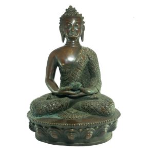  Old Stock Statue of Amitabha Buddha Oxidized , Last Piece 