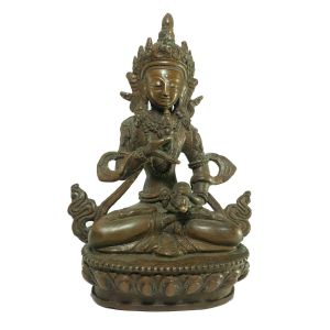 Old Stock Statue of Vajrasattva Oxidized , Last Piece