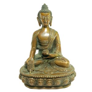  Old Stock Statue of Ratnasambhava Buddha Oxidized , Last Piece 