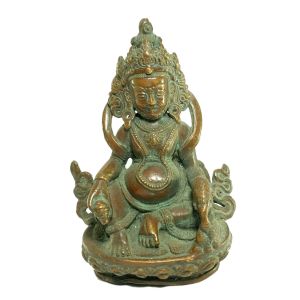  Old Stock Statue of Yellow Jambhala Oxidized , Last Piece 