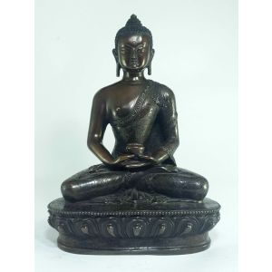 Statue of Amitabha Buddha Oxidized