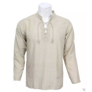 Nepali Handmade Cotton Kurta , Off White Dying