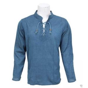 Nepali Handmade Cotton Kurta , Turquoise Dying 