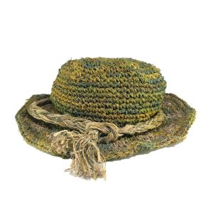 Handmade Hemp Cap , Free Size ,