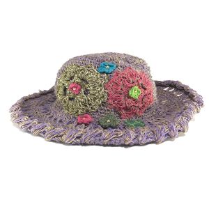 Handmade Hemp Cap , Free Size ,