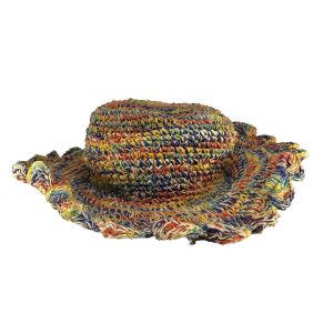 Handmade Hemp Cap , Free Size ,