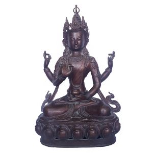 Rare , HQ , 50+ year old Statue of Prajnaparamita 