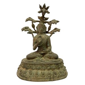  40+ Year Handmade Statue Of Shakyamuni Buddha, 
