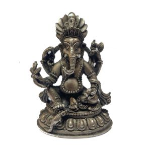  Masterpiece , Sterling Silver, 86 Gram Statue of Ganesh, Old Stock 