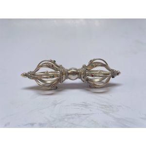  Masterpiece , Sterling Silver, 448 Gram Dorje, Old Stock 