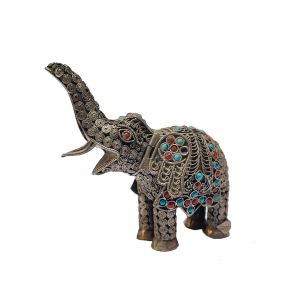  Masterpiece , Sterling Silver, 55 Gram Statue of Elephant, Old Stock 