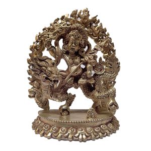  Masterpiece , Sterling Silver, 200 Gram Statue of White Jambala, Old Stock 