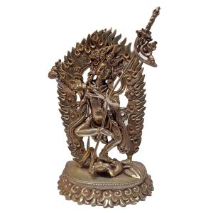  Masterpiece , Sterling Silver, 178 Gram Statue of Vajravarahi, Old Stock 
