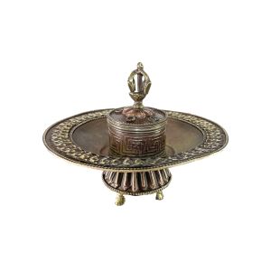 Incense Burner, Copper plated 