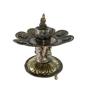 Buddha Incense Burner, Copper plated