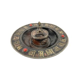 Buddha Incense Burner, Copper plated