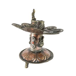 Buddha Incense Burner, Copper plated