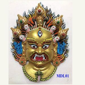 Resin Nepali Bharav Mask