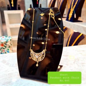 445 Short Pendent with chain