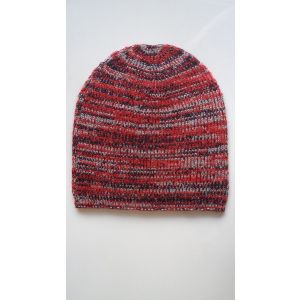 Cashmere and Fine Wool Mix Multi-Color Cap 