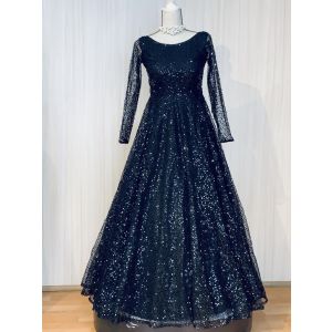 Black Ciquence Gown