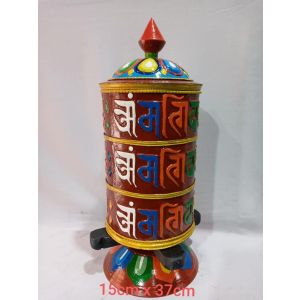 Table Buddhist Prayer Wheels