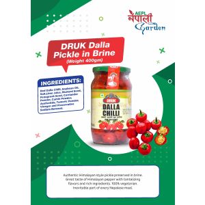 DRUK Dalla Pickle in Brine(12 Jars)