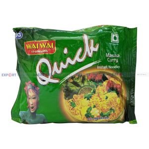 Masala Curry Flavored Wai Wai Quick Instant Noodles