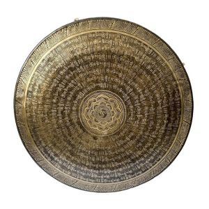 Tibetan [Handmade] Gongs, 70cm [Various Symbol Mantra Design], High Quality Design