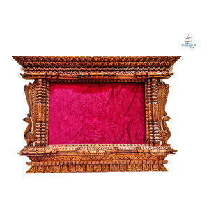 A4 sized photo frame with peacock