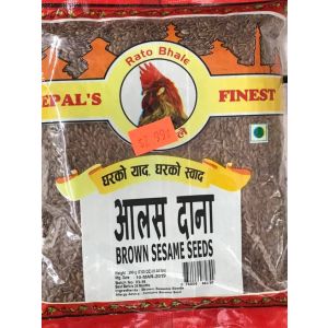 Raato Bhale Aalas Dana Brown Sesame Seeds