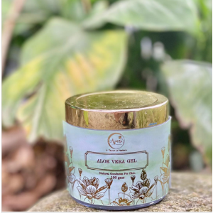 Avani 100% Natural Aloe Vera Gel, Ideal for Acne, Pimples, Scars, Dandruff , Sunburn, Free Of Artificial Fragrance And Color (100 Grams)