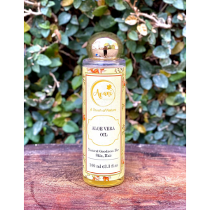 Avani 100% Natural Aloe Vera Oil for Skin Care, Acne Scars, Hair Care, Moisturizer & Dark Circles (100 ml)
