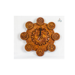 Wooden Watch With Astamangal