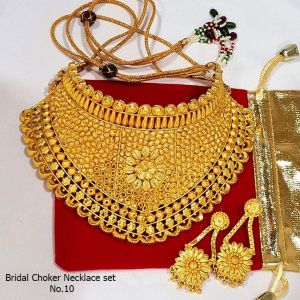 Bridal Choker Necklace set No.10