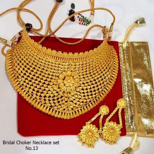 Bridal Choker Necklace set No.13