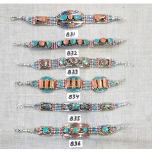 White Metal Fashion Bracelets