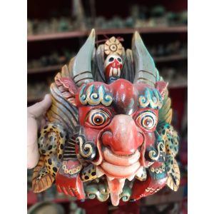 Wooden Bhairav Mask