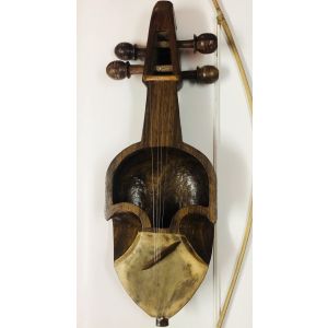 Wooden Nepali Sarangi -Professional