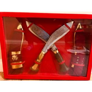 Decorative Khukuri with Frame 
