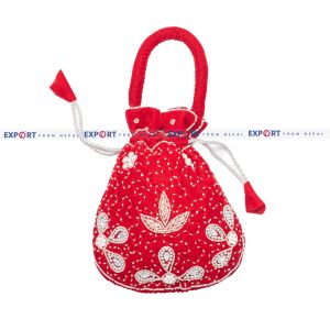 Handmade Red Money Bag Thaili