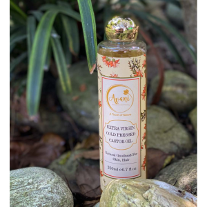 Avani 100% Natural Castor Oil Cold Pressed Extra Virgin for Healthy Hair and Skin (200 ml)