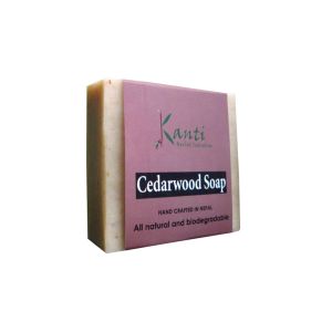 Kanti Herbal Cedarwood Soap- 80gm