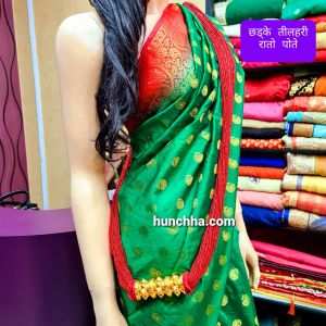 Chhadke Tilhari with Red Potey