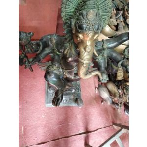 Dancing Ganesh Statue