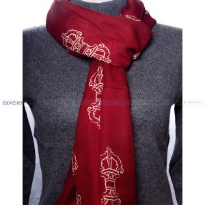 Pashmina Scraf dorjee print
