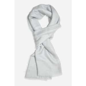 100% Pure Cashmere White Stole